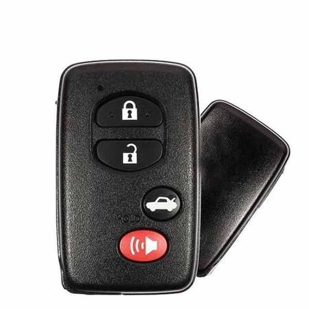 KeylessFactory: TOYOTA 4 BUTTON HYQ14AAB / E-BOARD 3370 / 89904-06130 -  KEYLESS FACTORY, RSK-TOY-3370-4